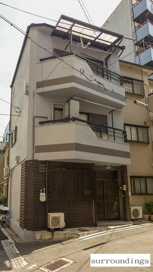 אוסקה 足代サクラハウス一軒家 Sakura House Guest House Wifi付き Fuse Tsuruhashi 難波直通 最大8名